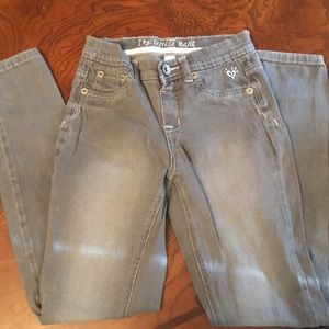 Justice Grey Kids Jeans